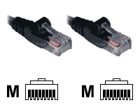 COMPUTER GEAR 10m RJ45 to RJ45 UTP CAT 5e stranded network cable [CROSSED WIRED][BLACK]